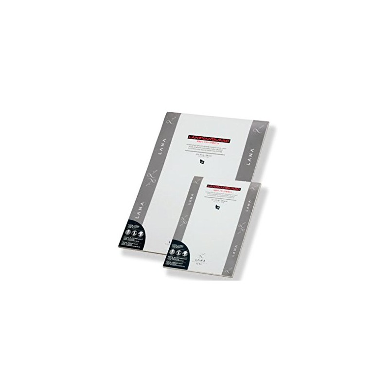 Bloc multi-technique LanaVanguard 200 g/m², 10 fls collées petit côté