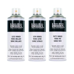 Vernis spray anti-UV acrylique Liquitex, aérosol 400 ml