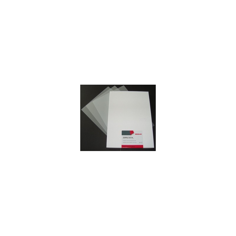 Film polyester Signolit SLZ mat transparent, boite de 100 fls