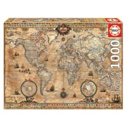 Puzzle 1000 pièces - Mappemonde