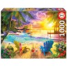 Puzzle 1000 pièces - Plage d'amour