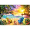 Puzzle 1000 pièces - Plage d'amour