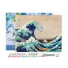 Peinture par numéros La Grande Vague de Kanagawa sur châssis 40x50 cm