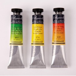 Peinture aquarelle extra-fine Sennelier, tube 21 ml
