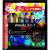 Etui de crayons multi-talents Woody 3 en 1 Arty