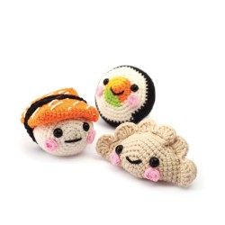 Kit crochet Amigurumi - Mes sushis