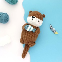 Kit crochet Amigurumi - Loutre musicale