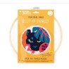 Kit Punch Needle - Panthère noire ø25cm
