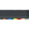 Trousse rouleau de 72 cayons de couleur Black Edition