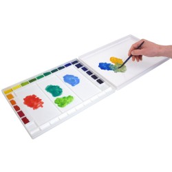 Palette aquarelle Aqua-Pro - 30x40x4.5 cm