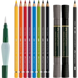 Set découverte de Techniques aquarellables Faber Castell