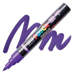 Marqueur Posca PC-5BR à pointe pinceau semi-flexible