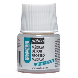 Médium dépoli peinture Vitréa 160, flacon de 45ml