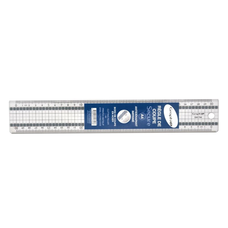 Règle de coupe anti-glisse Secure Graph'It