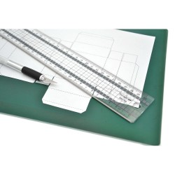 Règle de coupe anti-glisse Secure Graph'It