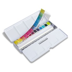 Boîte aquarelle Sennelier Sélection de couleurs x12 demi-godets