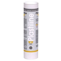 Pâte à modeler Plastiline - Gris foncé