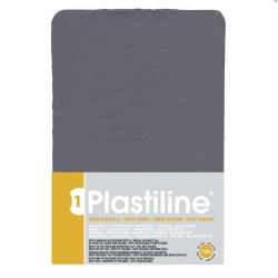 Pâte à modeler Plastiline - Gris foncé