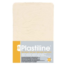 Pâte à modeler Plastiline - Ivoire