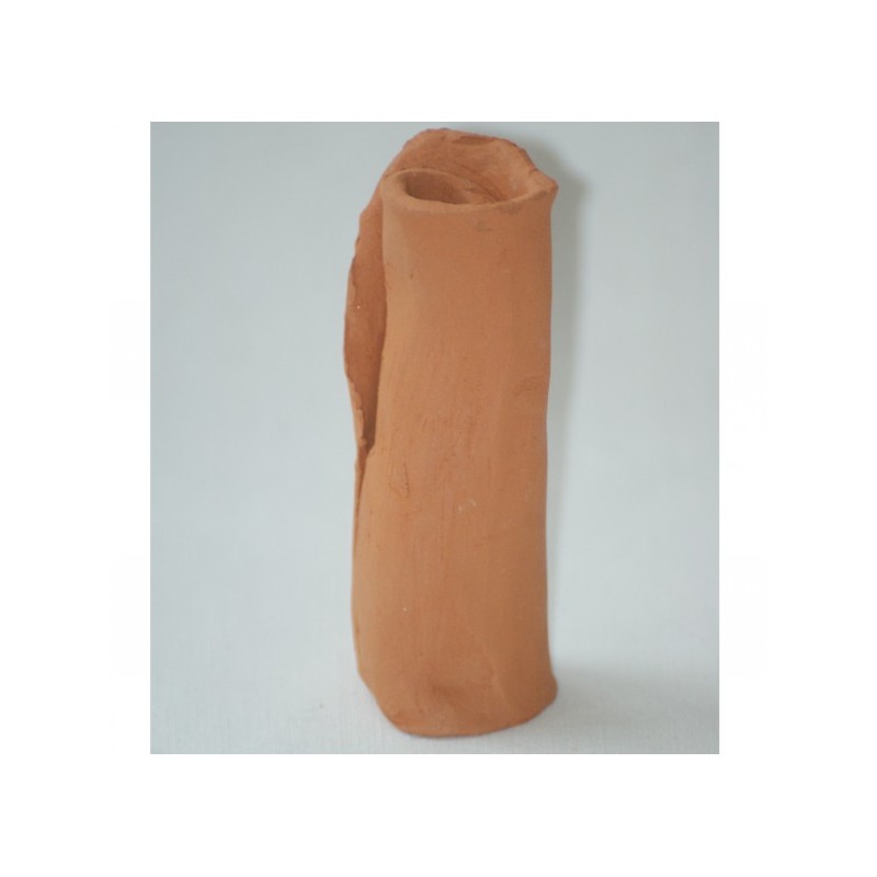 Terre à faïence rouge-orangé Catalane lisse, pain 12,5kg