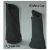 Terre à grès noire African Stone chamottée 32% 0-1mm, pain 12.5kg