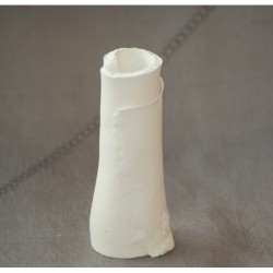 Terre à faience ivoire Jasmin chamottée 0.05mm, pain 10kg