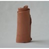 Terre à faïence rouge FE chamottée 0-0.5mm, pain 12.5kg
