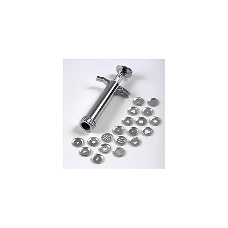 Seringue pour modelage à piston + 19 embouts