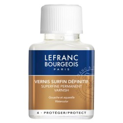 Vernis gouache et aquarelle Lefranc Bourgeois