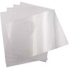 Lot de 5 plaques acryliques A4 pour cyanotype