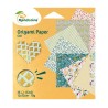 Pochette papier Origami Gold 70 g/m², 36 fls 12x12 cm