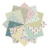 Pochette papier Origami Gold 70 g/m², 36 fls 12x12 cm
