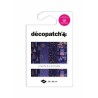 Pochette Décopatch Nuit de Noël édition limitée, 4 feuilles 30x40 cm assorties