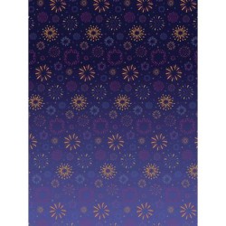 Pochette Décopatch Nuit de Noël édition limitée, 4 feuilles 30x40 cm assorties