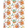 Pochette Décopatch Noël en cuisine édition limitée, 4 feuilles 30x40cm assorties