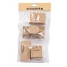 Set de 6 miniatures Cuisine en papier mâché