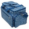 Sac de rangement bleu avec anses 43x24x30,5 cm