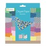 Papier Origami Geometric 20x20 cm , pochette de 60 fls 70 g/m²