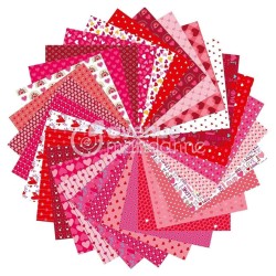 Pochette Origami Love 70 g/m², 60 fls 20x20 cm
