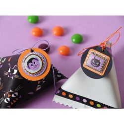 Stickers puffies Halloween x20 autocollants