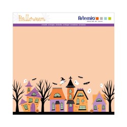 Assortiment de 10 papiers décorés 30x30 cm Artemio - Halloween