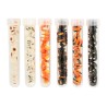 Mini canes Halloween en tubes x6pcs