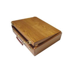 Boîte de rangement en bois Hervé Box - 42x32x9,5 cm