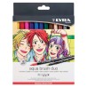Sets de 12 feutres Aqua Brush Duo