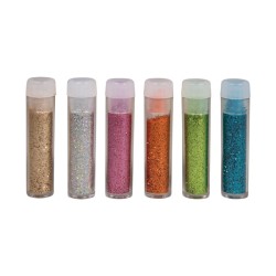 Set de paillettes assorties Bio-Glitter 6x2gr