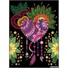 Tableau velours à colorier L'Attrape-Rêve