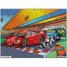 Tableau velours à colorier Supercars
