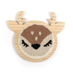 Kit Punch Needle Biche ø15cm