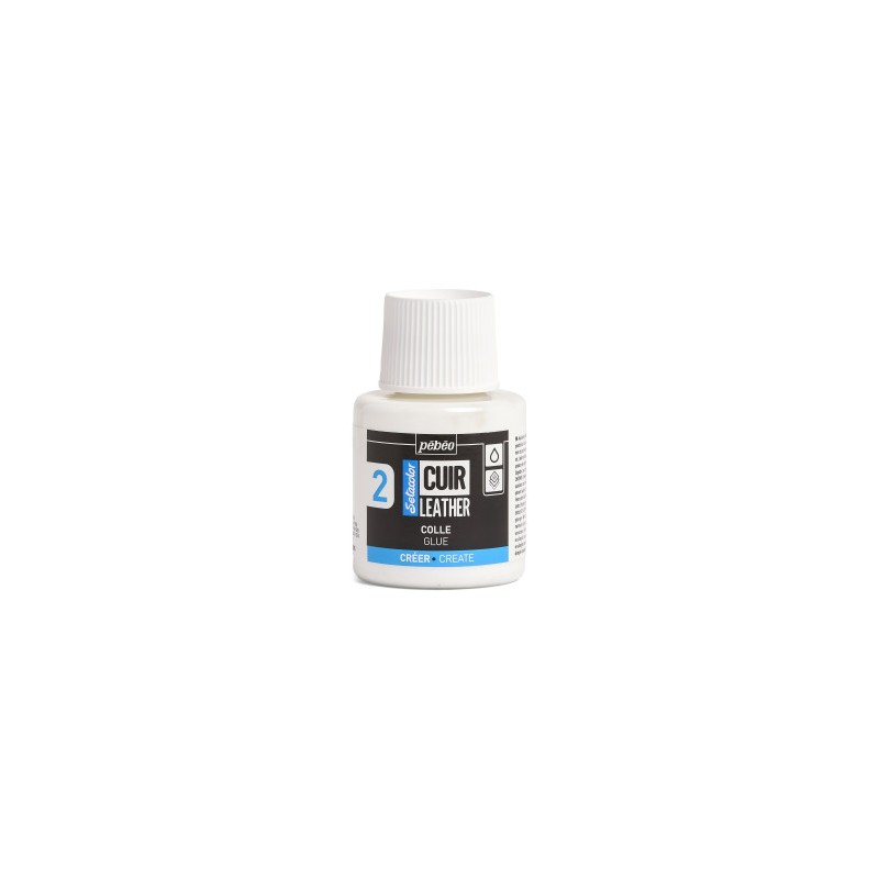 Colle pour cuir Sétacolor, pot de 110ml