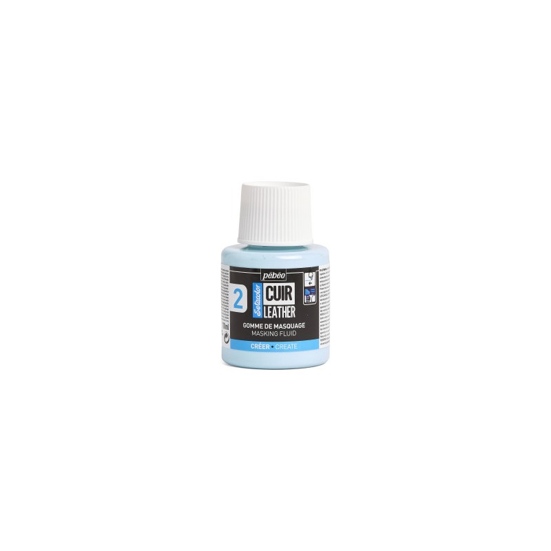 Gomme de masquage pour cuir Sétacolor, pot de 110ml
